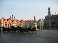 Markt Central Square in Bruges