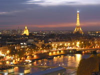 Paris at night - France